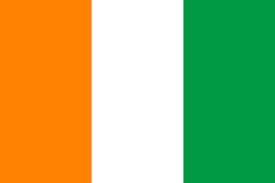 drapeau de la cote d'ivoire (abidjan), signe des traducteurs assermentés par les courts et tribunaux d'abidjan
